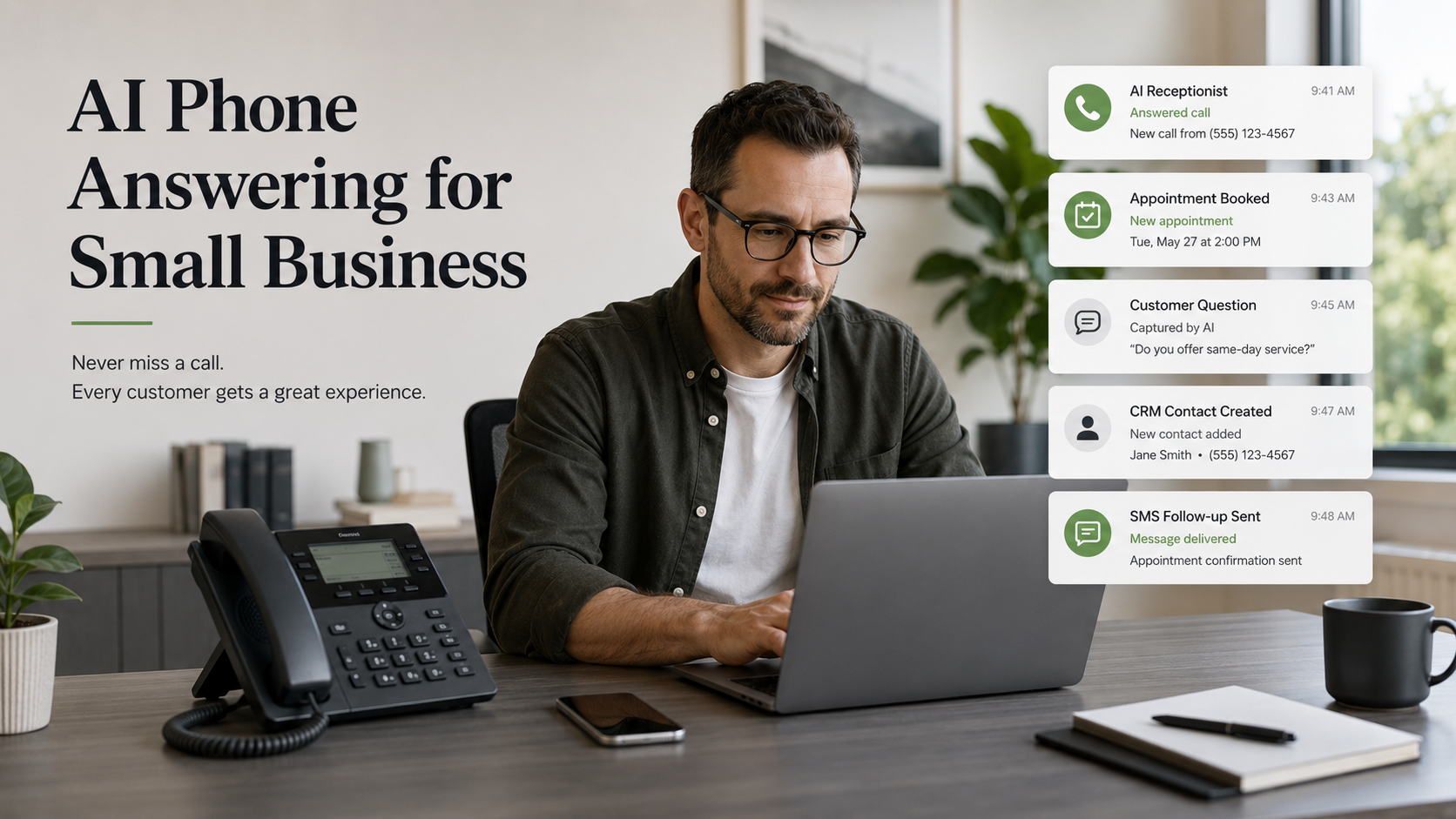 AI Phone Answering Service for Small Business: The Simple Fix for Missed Leads